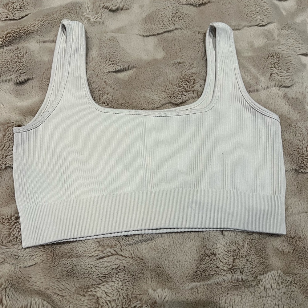 Women's Ribbed Sports Bra Set - Picture 7 of 9